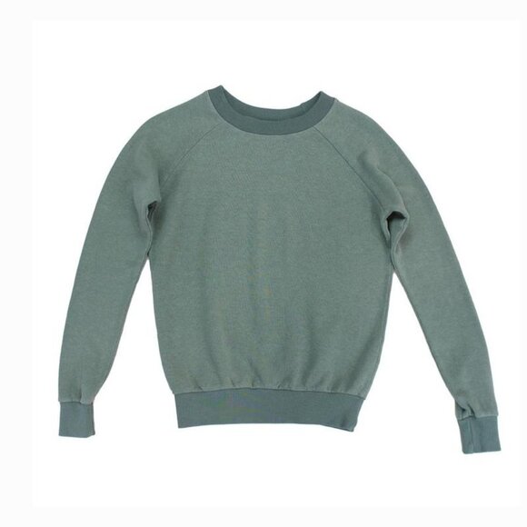 Jungmaven Alpine Raglan Sweatshirt Washed Clay Green EUC M - Picture 1 of 14